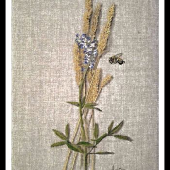 Peinture intitulée "Telling the Bees" par Ashton O'Driscoll, Œuvre d'art originale, Huile