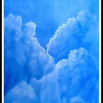 Painting titled "Spirit of the Sky" by Ashton O'Driscoll, Original Artwork, Pastel