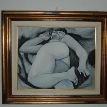 Drawing titled "Nudo" by Sara Spano, Original Artwork