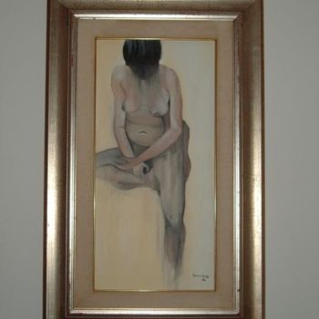 Disegno intitolato "Nudo" da Sara Spano, Opera d'arte originale