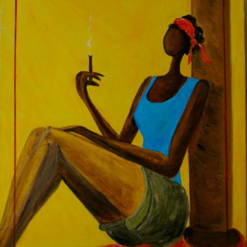 Peinture intitulée "Trinidad" par Mich'L Barö, Œuvre d'art originale