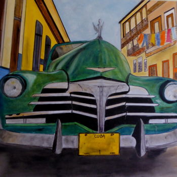 Painting titled "cuba" by Mich'L Barö, Original Artwork