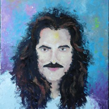 Painting titled "Yanni" by Asia, Original Artwork, Oil