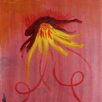 Pittura intitolato "Morte di una Chimera" da Askew Mind, Opera d'arte originale, Acrilico