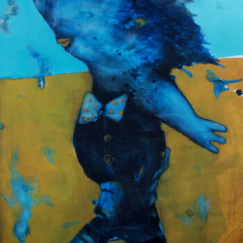 Painting titled "UNTD-7" by Aslan Ünsal, Original Artwork, Acrylic