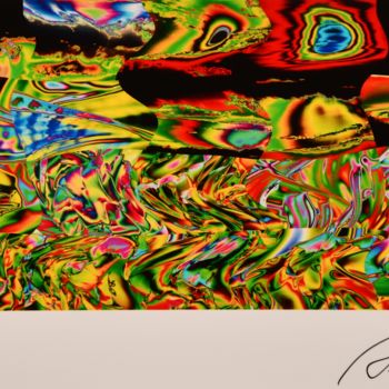 Цифровое искусство под названием "Abstract environmen…" - Alfred Georg Sonsalla, Подлинное произведение искусства, Фотомонтаж