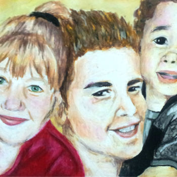图画 标题为“The Love of Family” 由Ashley Spencer, 原创艺术品, 其他