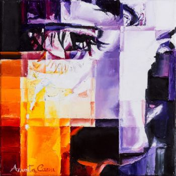 Pintura titulada "Le Cassette. Lacrima" por Assunta Cassa, Obra de arte original, Oleo