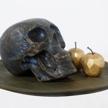 Sculpture intitulée "THE MYSTERY OF EDEM" par Astian Rey, Œuvre d'art originale, Bois