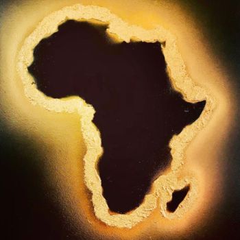 绘画 标题为“Afrique” 由Aston, 原创艺术品, 丙烯
