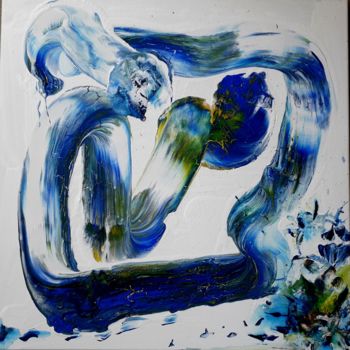 Peinture intitulée "imaginaire-n-1.jpg" par Alain Oviste, Œuvre d'art originale, Acrylique