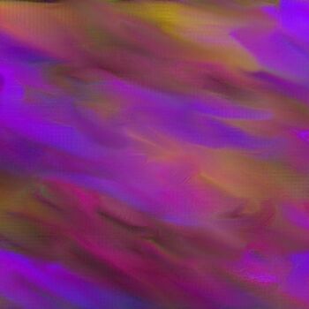 Цифровое искусство под названием "effet-violet" - Astride Risser, Подлинное произведение искусства, Цифровая живопись