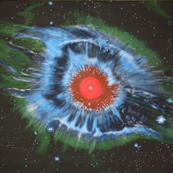 Pintura intitulada "My Universe XXVI -…" por Lcarmo, Obras de arte originais, Óleo
