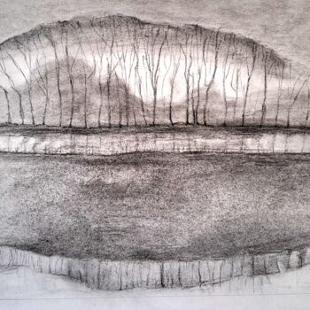 Drawing titled "Crayon graphite - R…" by Atelier Linea, Original Artwork, Pencil