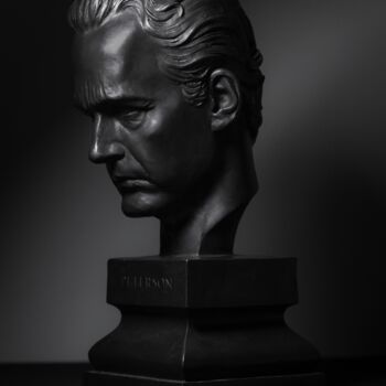 Sculpture titled "Jordan Peterson" by Atelier Missor, Original Artwork, Bronze