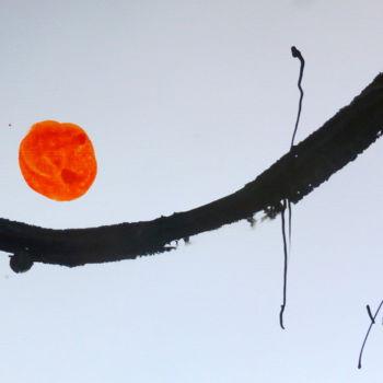 Pintura titulada "ZEN" por Yoolyus, Obra de arte original, Tinta