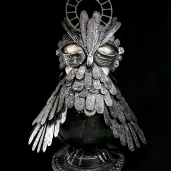 Sculpture titled "Nocturne" by Atelier Tino, Original Artwork, Metals