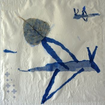 绘画 标题为“Creatures collecting” 由Bo Deiana, 原创艺术品, 油