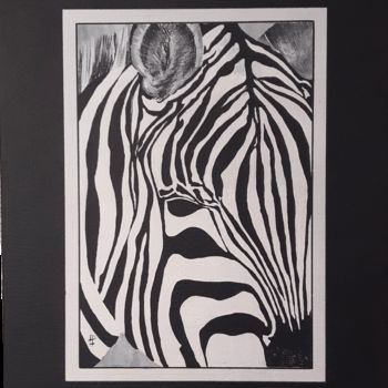 Painting titled "ZOOM sur la SAVANE" by Lucile Plancke Delassus, Original Artwork, Acrylic