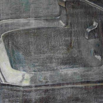 Pintura intitulada "Lavabos en porcelai…" por Atelier N N . Art Store By Nat, Obras de arte originais, Óleo