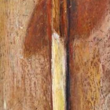 Peinture intitulée "Cuillère en bois" par Atelier N N . Art Store By Nat, Œuvre d'art originale, Huile