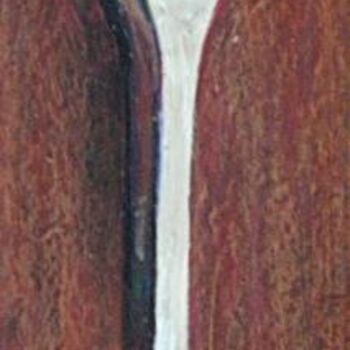 Painting titled "Wood spoon" by Atelier N N . Art Store By Nat, Original Artwork, Oil