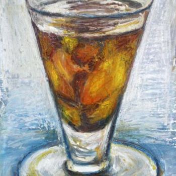 Painting titled "Cocktail" by Atelier N N . Art Store By Nat, Original Artwork, Acrylic