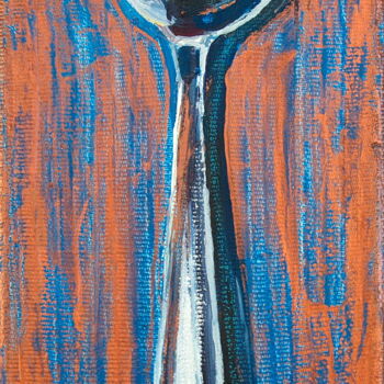 Painting titled "Chinese spoon" by Atelier N N . Art Store By Nat, Original Artwork, Acrylic Mounted on Wood Stretcher frame