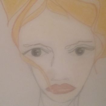 Drawing titled "La  petite  irlanda…" by Athena, Original Artwork, Pastel