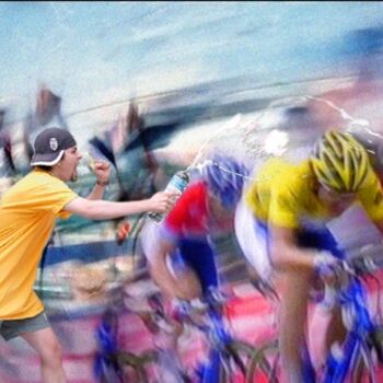 「Tour de France」というタイトルの写真撮影 Torrès Andréによって, オリジナルのアートワーク