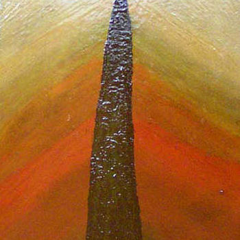 Peinture intitulée "Dreamroad" par Attila A. Toth, Œuvre d'art originale, Autre