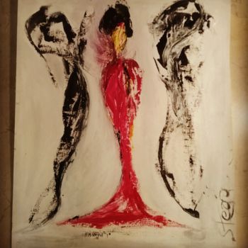 Malarstwo zatytułowany „Women” autorstwa Stega, Oryginalna praca, Akryl