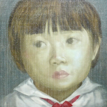 绘画 标题为“Childhood” 由Attasit Pokpong, 原创艺术品, 油