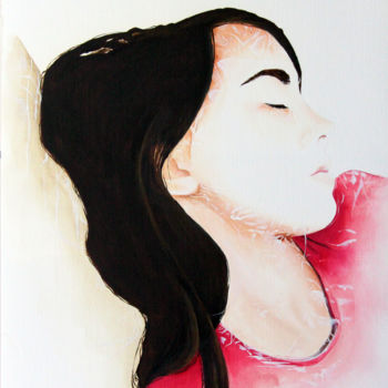 「Eclat de rêve 4」というタイトルの絵画 Aude Ibanezによって, オリジナルのアートワーク, オイル