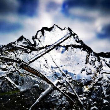 Fotografía titulada "Montagne de glace" por Audrey Chaa, Obra de arte original, Fotografía no manipulada