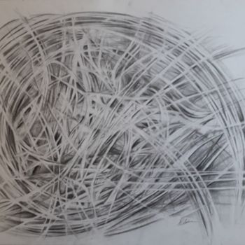 Drawing titled "imbroglio" by Audrey Claire, Original Artwork, Graphite