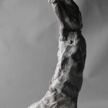 Escultura titulada "El Atento" por Audrey Fléchet, Obra de arte original, Bronce