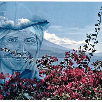 Malerei mit dem Titel "Guatemala quiché" von Marion Auger, Original-Kunstwerk, Acryl