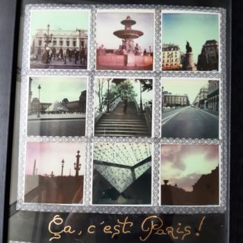 Collages intitulée "Ça, c'est Paris !" par Aurelie Deville, Œuvre d'art originale, Photo montage
