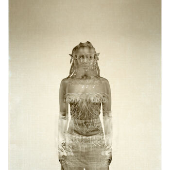 Фотография под названием "YEL" - Aurelie Chantelly, Подлинное произведение искусства, Манипулированная фотография