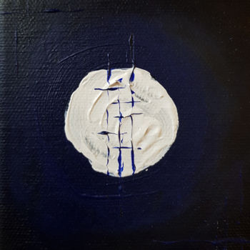 Pintura titulada "Lune d'orient" por Aurélie Ligier, Obra de arte original, Acrílico