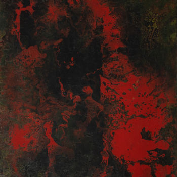 Malerei mit dem Titel "vertèbre" von Aurélie Dejoie, Original-Kunstwerk, Acryl