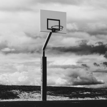 "Le Terrain de Basket" başlıklı Fotoğraf Aurélien Bellido tarafından, Orijinal sanat, Dijital Fotoğrafçılık