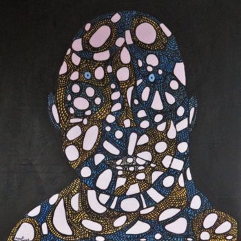 Peinture intitulée "Qui revient de loin" par Aorlius, Œuvre d'art originale, Acrylique
