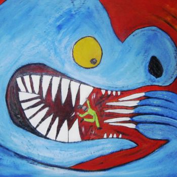 Peinture intitulée "Amuse bouche" par Aorlius, Œuvre d'art originale, Acrylique