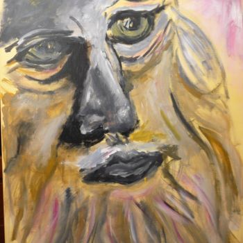 Painting titled "poseidon-73x100cm.j…" by Aurkeo, Original Artwork, Acrylic