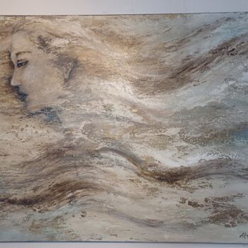 Pintura intitulada "Donde el alma vive" por Aurora Infante, Obras de arte originais, Acrílico