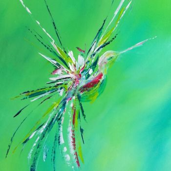 제목이 "Un petit colibri de…"인 미술작품 Aurore Franc로, 원작, 아크릴