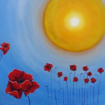 Peinture intitulée "Sous le soleil exac…" par Aurore Griffon, Œuvre d'art originale, Acrylique