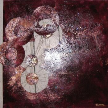 Painting titled "Voluptueux" by Aurore Thomas, Original Artwork